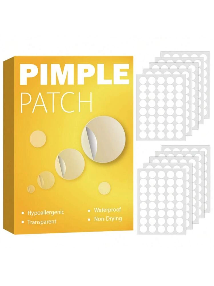 1200pcs Hydrocolloid Round Acne Patches 400/800pcs Acne Patches, 360/720/1080pcs Day And Night Spot Patches, Gentle And Non-Irritating - Waterproof & Breathable, Concealer Acne Patches & Covering Acne And Blemishes, Face And Skin Care Acne Patches - Invisible, Ultra-Thin Must-Have