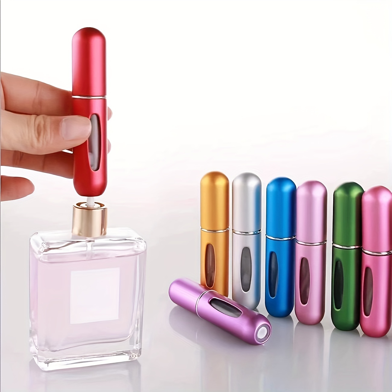 Compact And Refillable Perfume Spray Bottle - Perfect For Traveling