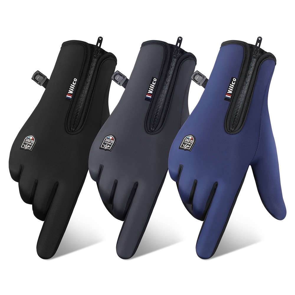 Unisex Ultra-Cold Resistance Winter Sports Gloves - Seamless Windproof & Waterproof Touchscreen - Ideal for Skiing, Cycling, and More - Supreme Thermal Insulation